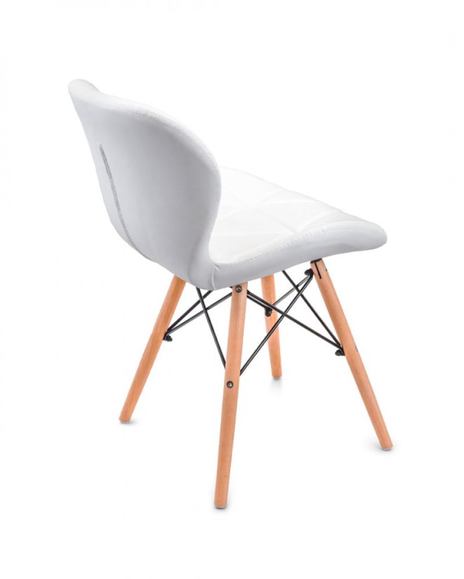 Esszimmerstuhl aus Leder Diamond