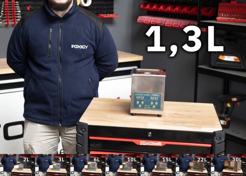 Ultrazvuková čistička 1,3L JPS-08A