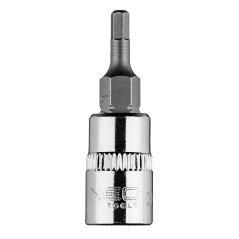 Hatszögletű hüvely H3 1/4", rövid, 37 mm 10-310