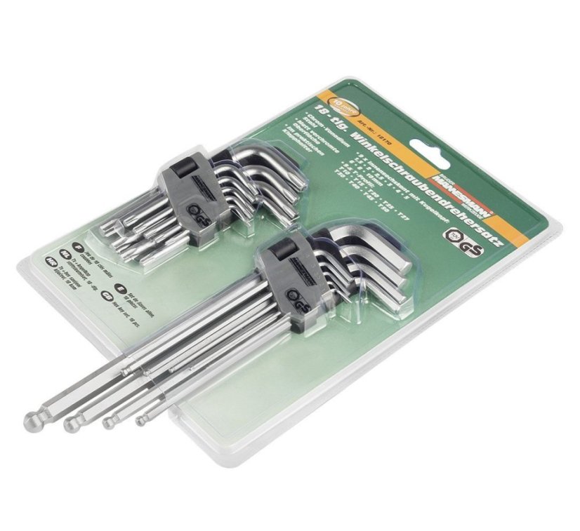 Set chei Imbus + Torx 18 buc Professional