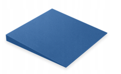 Akustický panel 3D zkosený 50x50cm, tloušťka 5cm, modrý