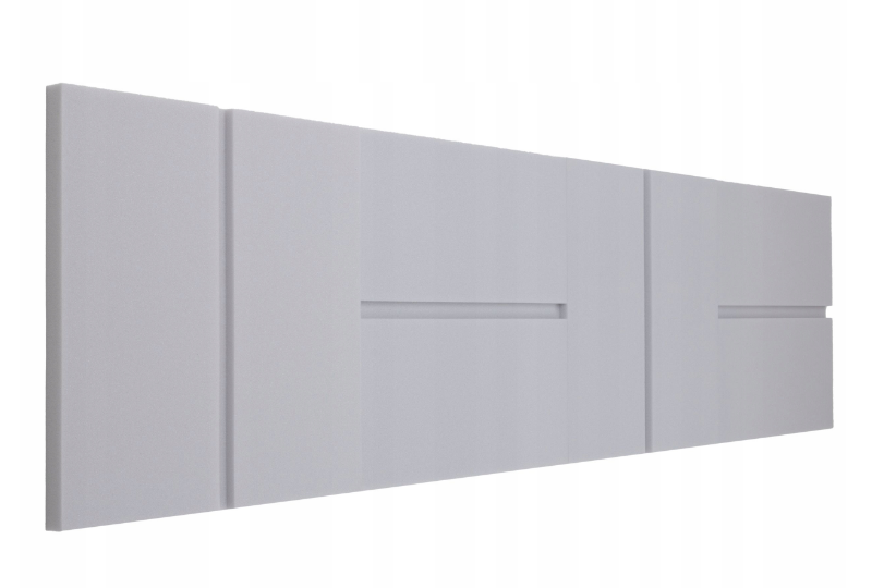 Akustični panel pravokutnici 50x50 cm, debljina 3 cm, svijetlosivi