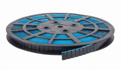 ALU SLIM - FE 5 g ragasztós keréksúly 6 kg-os tekercsen, feketére lakkozva