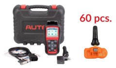 Kit TPMS - MX-Sensor 434 MHz Europa cauciuc (60 buc) + tester TS508WF