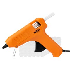 Pištola za lepilo 11 mm, 40 W + 24 kartuš z lepilom 17-102