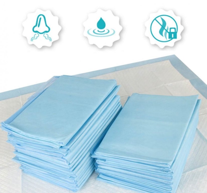 Tisztasági alátét kutyáknak és macskáknak 60 x 90 cm - 20 db