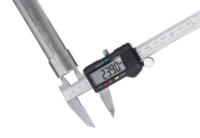 Elektronski mjerni uređaj, LCD zaslon 0-150 mm + kućište TA4101