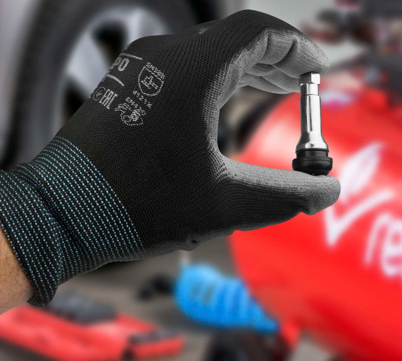 Ventil TR 414 verchromt für Alufelgen 4 Stk.