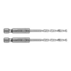 Hatszögletű fém fúrószár 3,0 mm, 2 db 54T702