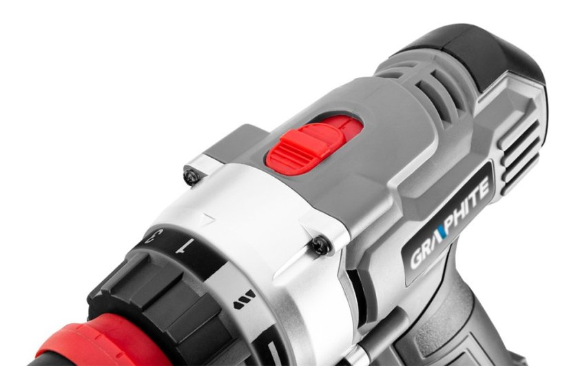 Akku-Bohrschrauber Energy+ 18 V, 10 mm abnehmbarer Griff, plus Adapter für Winkel und Kanten 58G022-AD