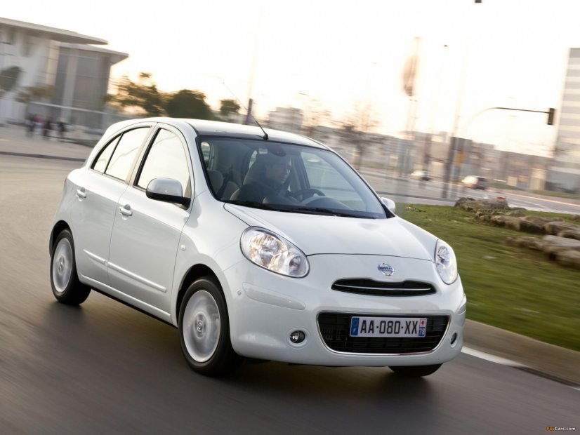 Armlehne Nissan MICRA K13, schwarz, Stoffbezug