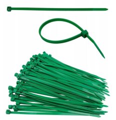 Kordelbänder 100x3,6mm 100Stk Grün