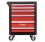 Profesionalni delavniški voziček omarica za orodje - 6 predalov Red/Black