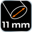 11 mm, 4 V, pištolj za taljenje 11 mm, 4 V, USB napajanje 17-083