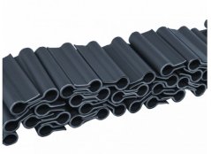 Клипси за закрепване на сенникова лента 4,75 см, антрацит, 40 бр.