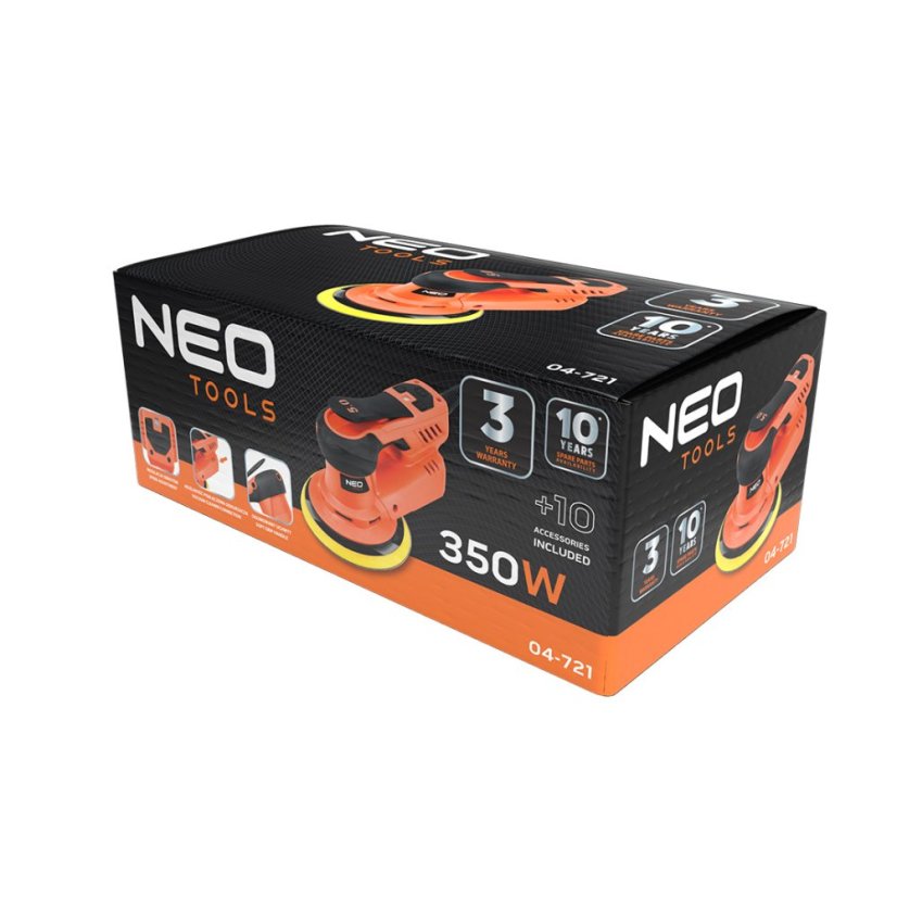 Orbitális csiszoló 350W, 150mm 04-721