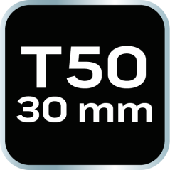 TORX zárókupak T50 x 30 mm, S2 x 2 db 10-926