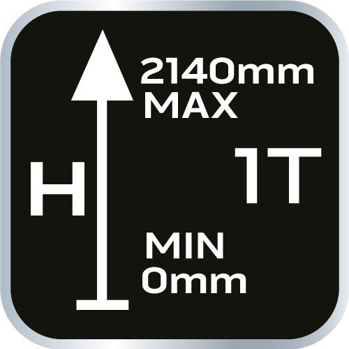 Radionička dizalica, 25-2382 mm 11-720