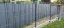 Zaunbeschattungsfolie 19cm x 35m Anthrazit 450g/m2 + Clips