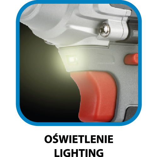 Cheie cu percuție fără perii 18 V, 330 Nm, ", Energy+, fără acumulator 58G028-1