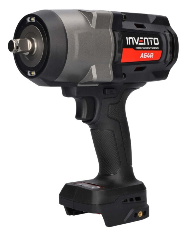 Akumulatorski udarni ključ 18 V 1880 Nm + 2x4,0 Ah baterije A64R 1/2"