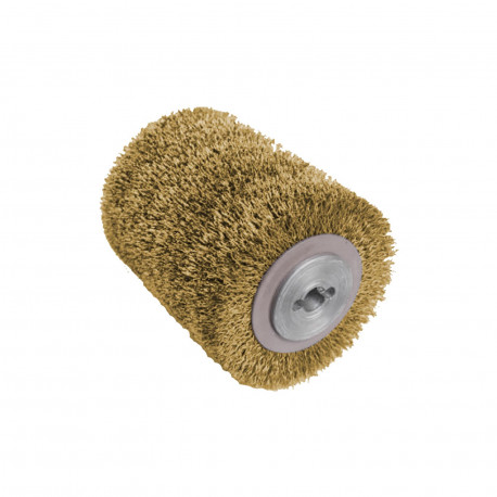 Perie de oțel pentru polizor satinat 120x50mm