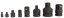 Set de reductoare de impact pentru prize goale 8pcs M58575
