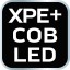 Baterie USB čelovka 250 lm COB LED + senzor pohybu 99-073