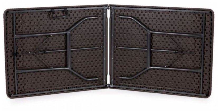Catering készlet asztal + 2 pad 180cm Wooden Brown