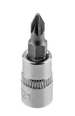Bit odvijač PZ1 za 1/4" kratki, 37 mm 10-319