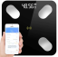Analytische Personenwaage Bluetooth Black Shape