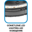 Gipszkarton csiszoló 800W , 215 mm, led 59G265