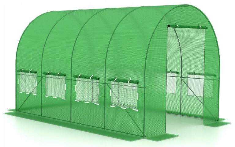 Vrtni rastlinjak 2,5x4m z UV filtrom STANDARD