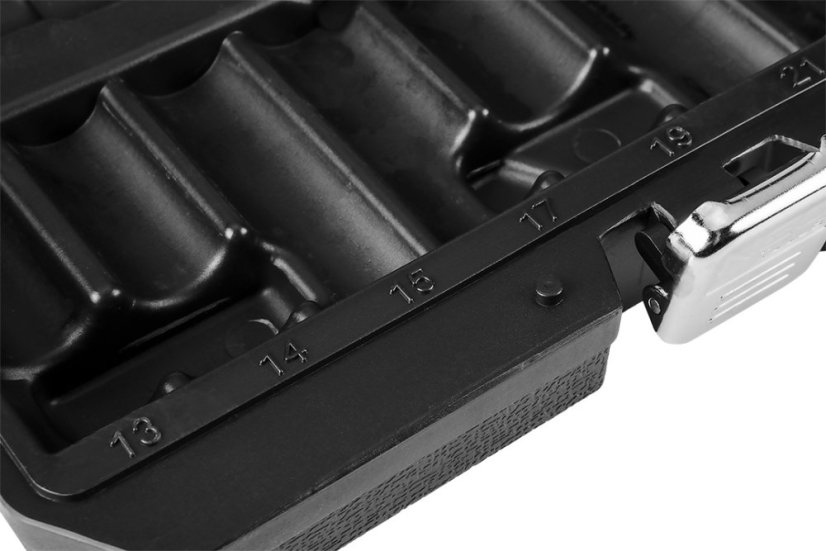 Steckschlüsselsatz 1/2", 10-24 mm, 10-teilig 12-107