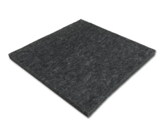 Akustický panel polyester 50x50cm, tloušťka 4cm, černý