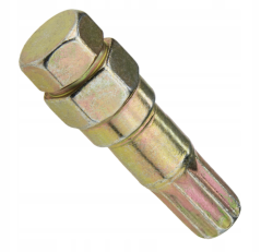 Kľúč - Torx adaptér na úzke TUV skrutky/matice, zlato zinok