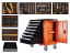 Cărucior pentru scule de atelier 258pcs - 7 sertare KD1067