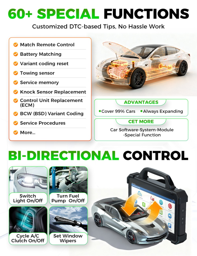 Autodiagnostika LAUNCH X431 PAD VII Elite 2026 CZ