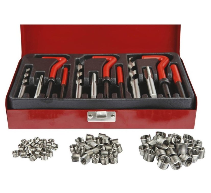 Gewindereparaturset M6, M8, M10 88 Stk.