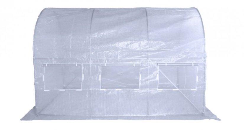 Kerti fóliasátor FEHÉR 2x3m UV-szűrővel PREMIUM