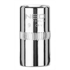 Priză goală, 6 puncte, 1/4", 9 mm, superlock 08-227