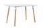 Esszimmertisch WHITE MODERN 120 x 80 CM