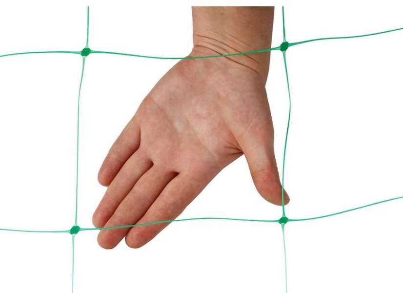 Stütznetz für Pflanzen 2x10m, grün