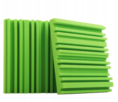 Akustický panel Equalizer 50x50cm, tloušťka 7cm, světle zelený