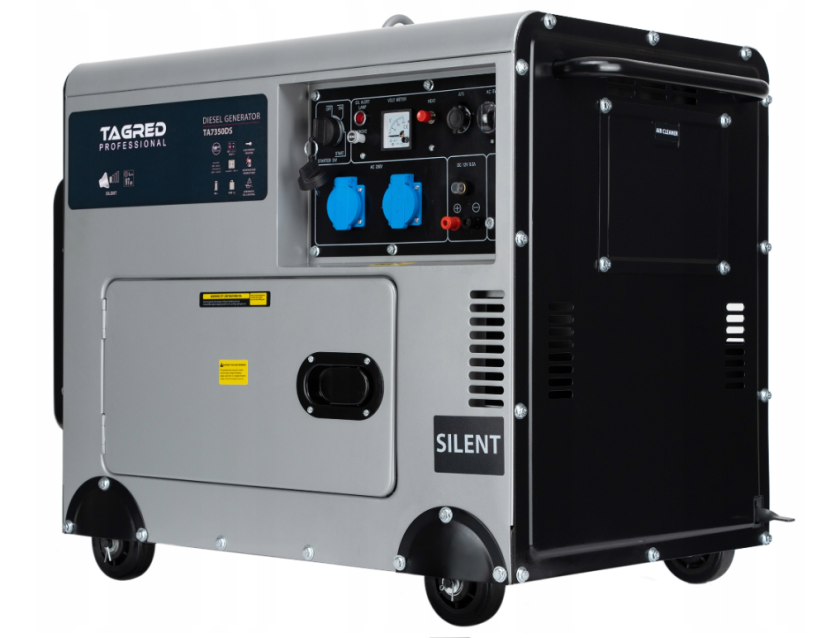 Generator electric portabil diesel TA7350DS – 5000W, AVR, monofazat, 8 ore de funcționare