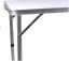 Masă de camping 120x60x70 cm ?i 4 scaune White