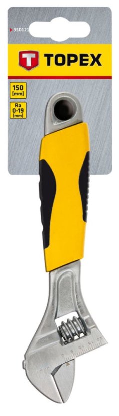 Cheie reglabilă 150 mm, interval 0-19 mm 35D121