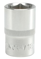 Dugókulcs 1/2" 18mm rövid YT-1211