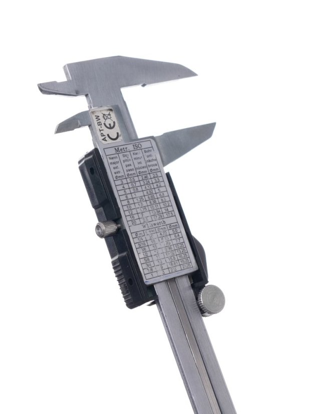 Elektronski mjerni uređaj, LCD zaslon 0-150 mm + kućište TA4101