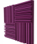 Akustický panel Equalizer 50x50cm, tloušťka 7cm, fialový